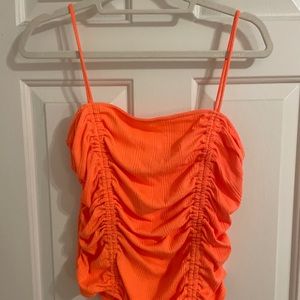 Abound orange bodysuit